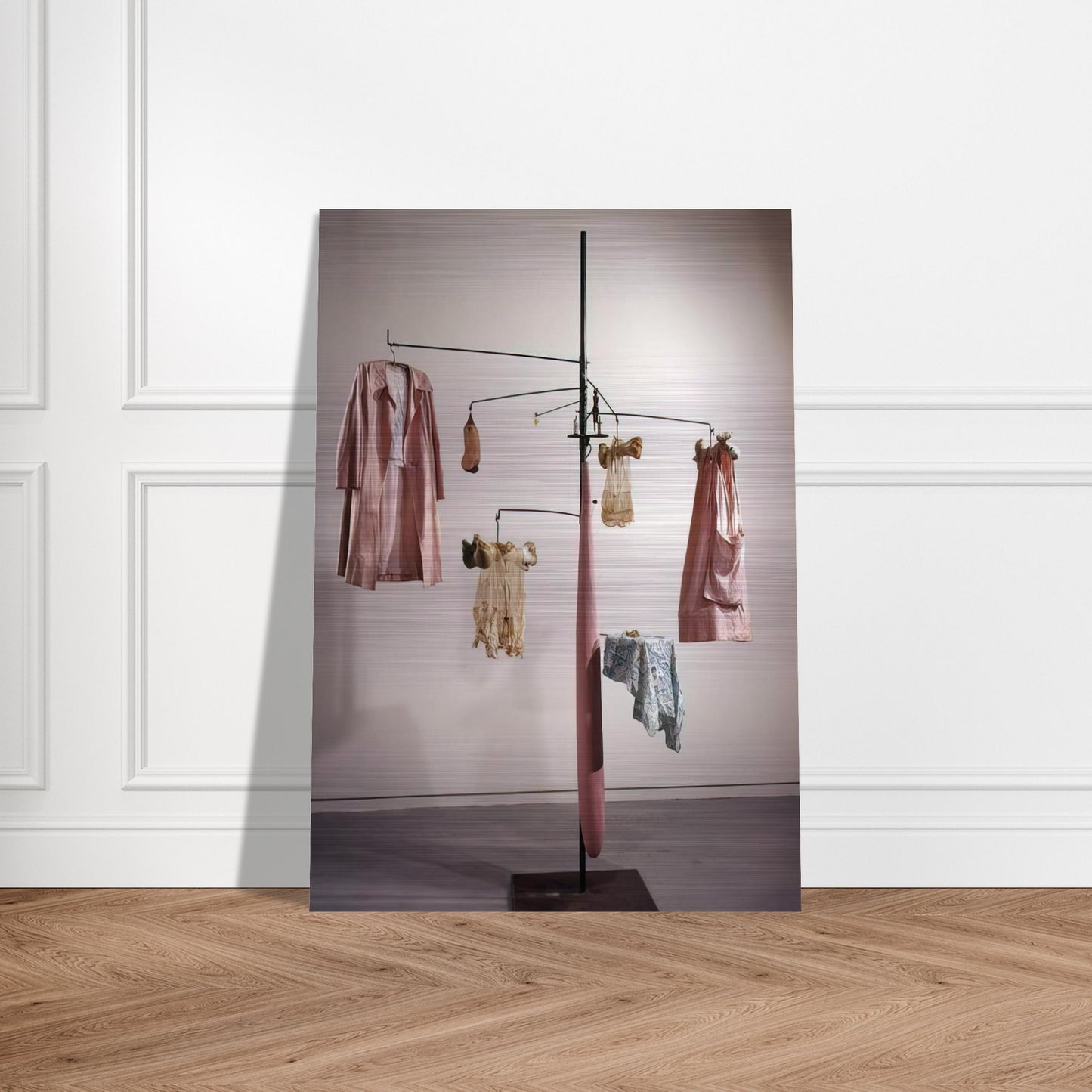 PINK DAYS AND BLUE DAYS 1997 - Louise Bourgeois Brushed Aluminum Print - 70x100 cm / 28x40 inches | Louise Bourgeois Aluminum Print | Louise Bourgeois Prints