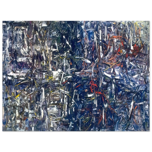 Jean-Paul Riopelle - Landing  75x100 cm / 30x40inches Fine Art Poster
