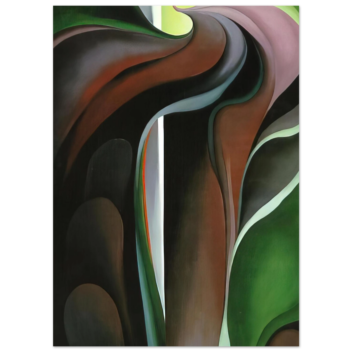 Georgia O'Keeffe - Jack-in-the-Pulpit ?V Fine Art Poster