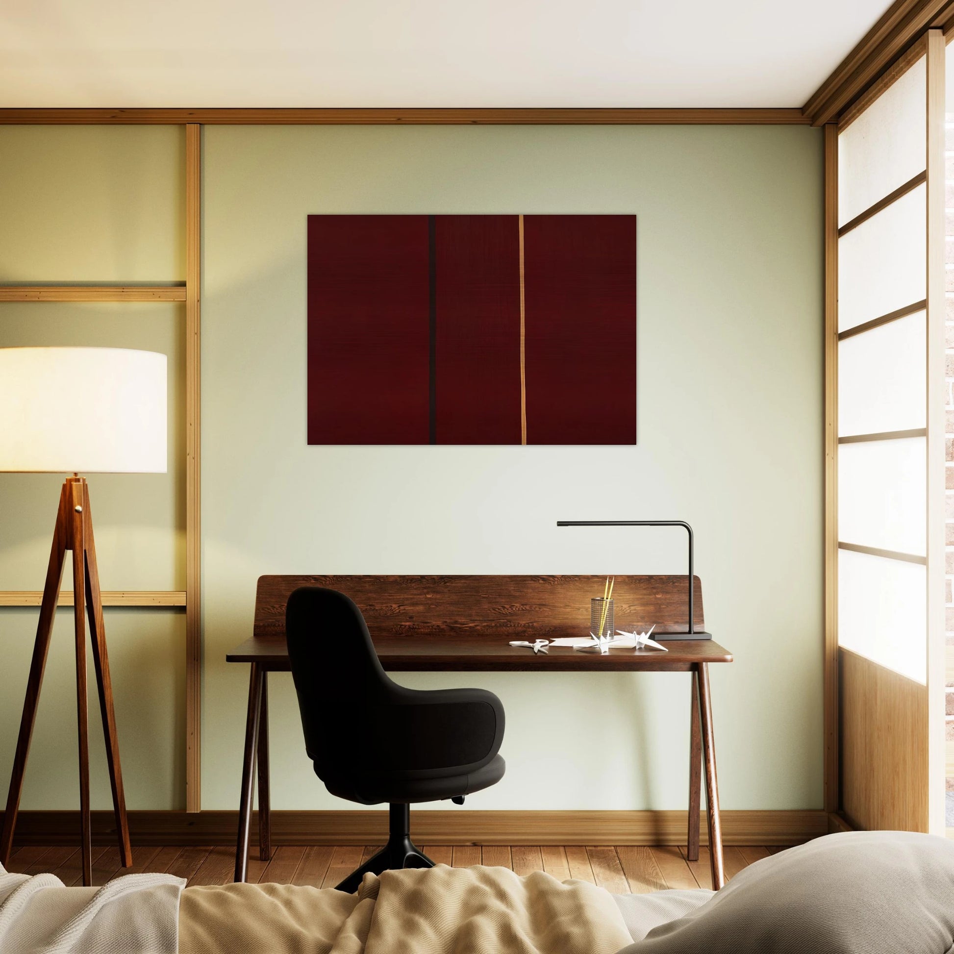 Covenant - Barnett Newman Brushed Aluminum Print - 70x100 cm / 28x40 inches | Barnett Newman Aluminum Print | Barnett Newman Prints