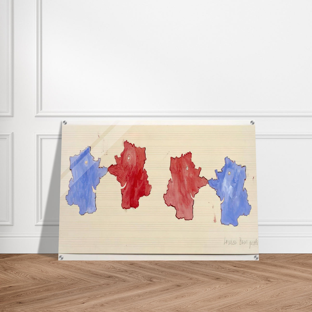 ON THE OCCASION OF SERPENTINE GALLERY MAP MARATHON - Louise Bourgeois Acrylic Print - 70x100 cm / 28x40″ inches | Louise Bourgeois Wall Art | Louise Bourgeois Prints