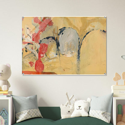 Large Abstract Still Life, 1951- - Helen Frankenthaler Acrylic Print - 70x100 cm / 28x40″ inches | Helen Frankenthaler Wall Art | Helen Frankenthaler Prints