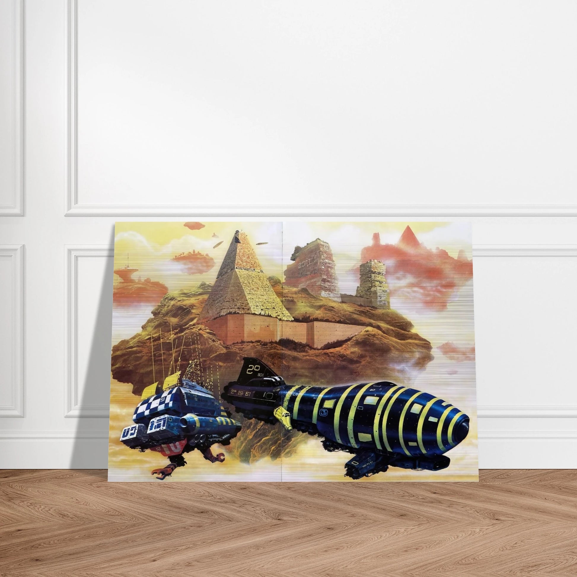 Chris Foss - Chris Foss Brushed Aluminum Print - 70x100 cm / 28x40 inches | Chris Foss Aluminum Print | Chris Foss Prints