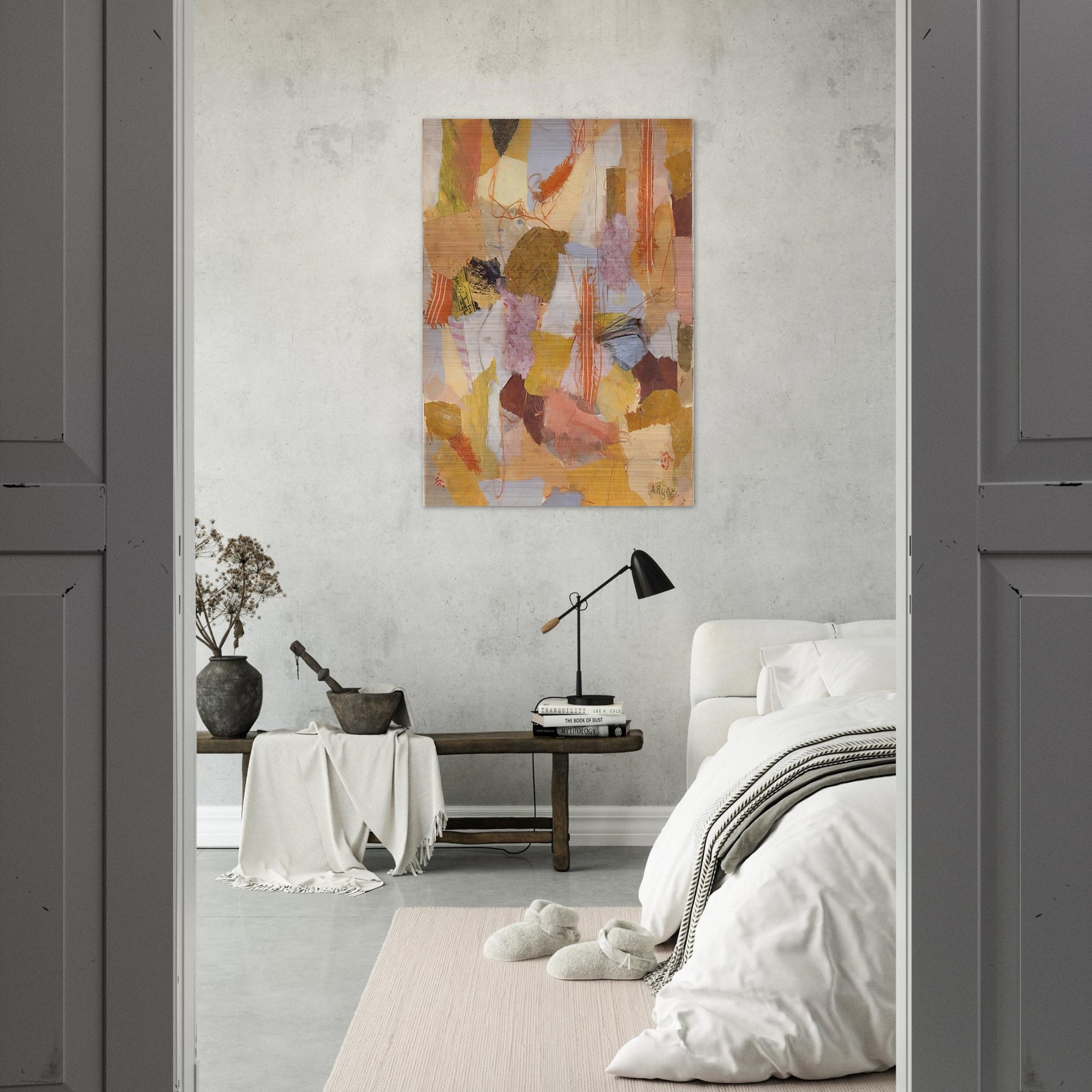 Number 650 - 1953 - Anne Ryan Brushed Aluminum Print - 70x100 cm / 28x40 inches | Anne Ryan Aluminum Print | Anne Ryan Prints