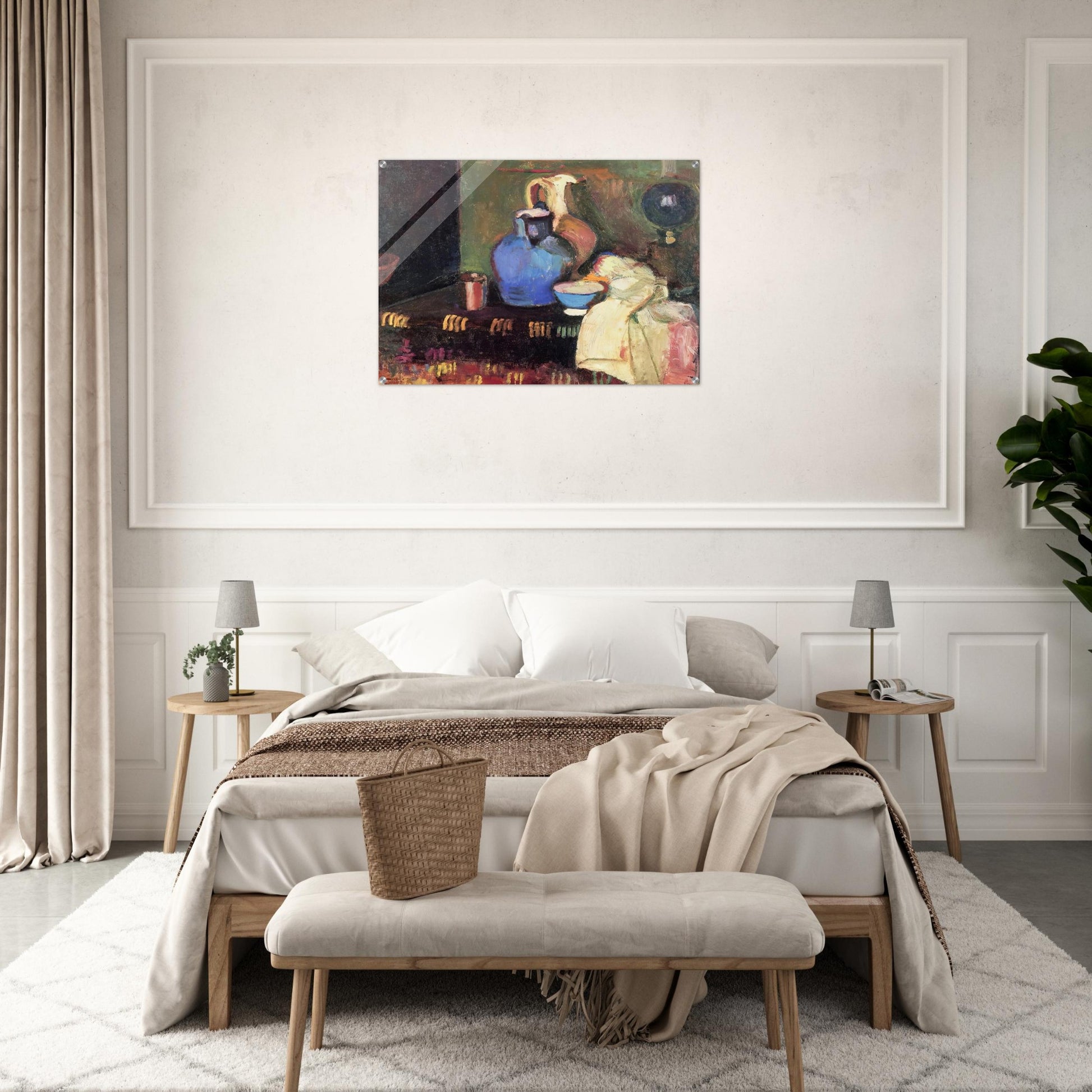 THE BLUE JUG 1899 - Henri Matisse Acrylic Print - 70x100 cm / 28x40″ inches