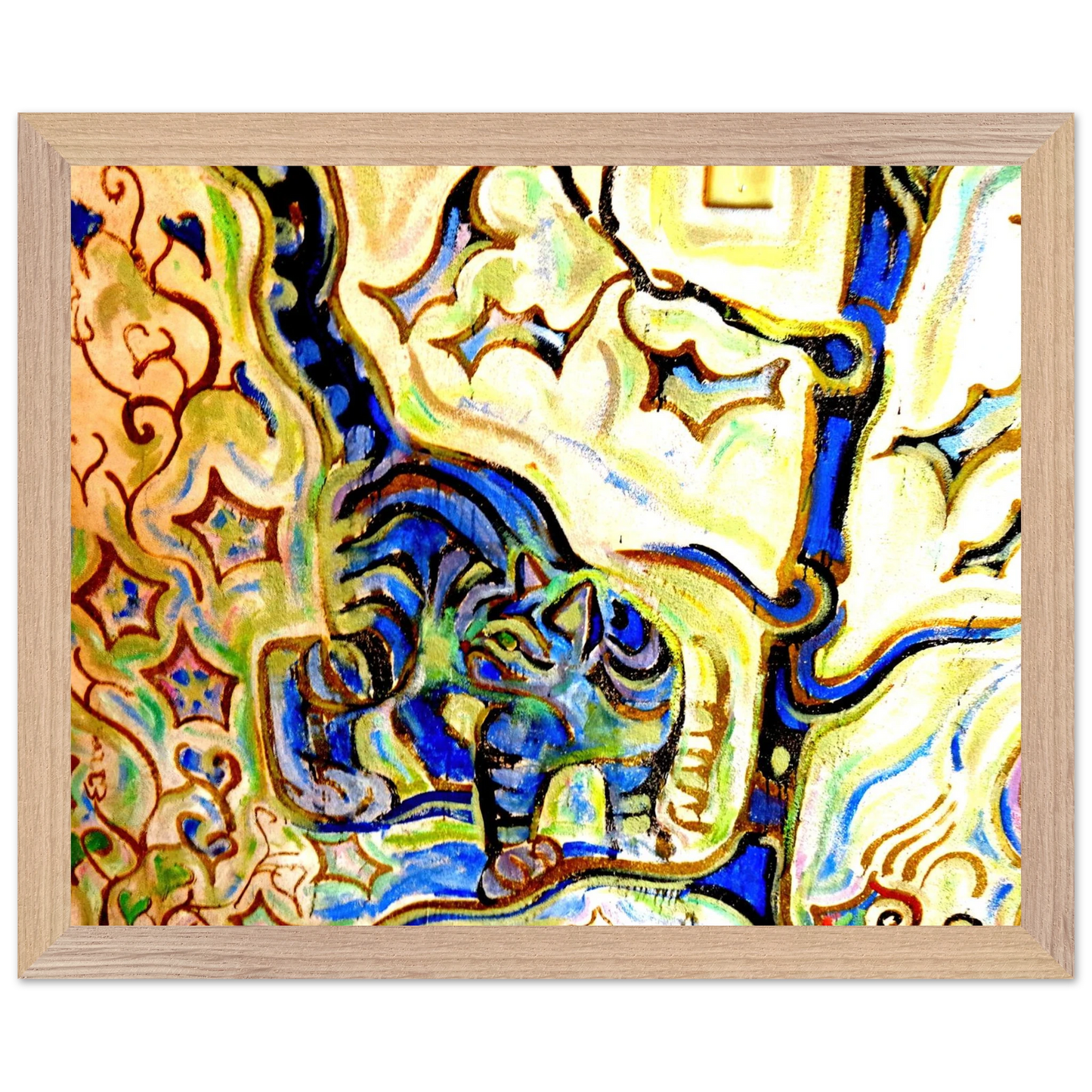 Walter Inglis Anderson - Walter Anderson Wall art - 30x45 cm / 12x18 inches - Premium Wooden Framed Poster With Fine Art Paper-canvas - White frame