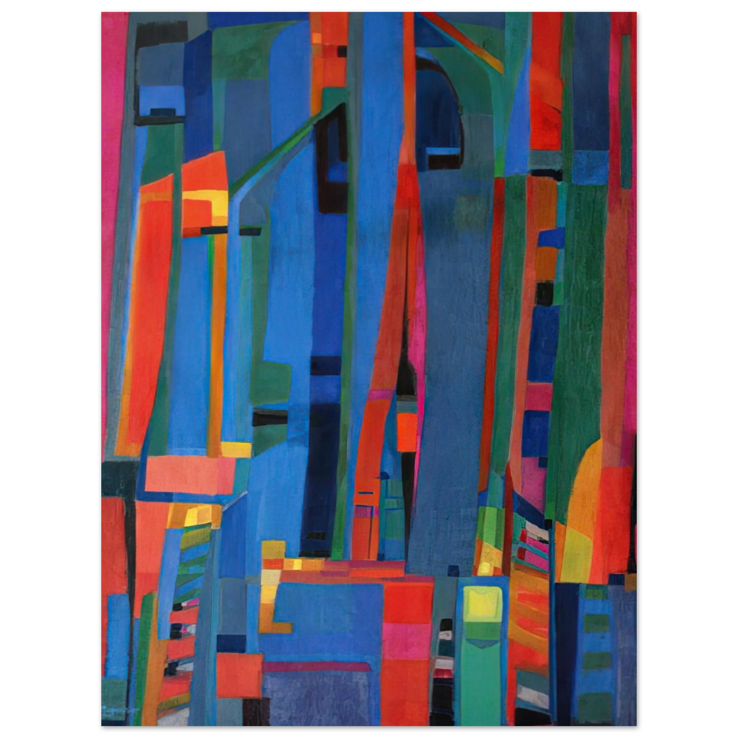 Alfred Manessier - Salve Regina - 1945  75x100 cm / 30x40inches Fine Art Poster