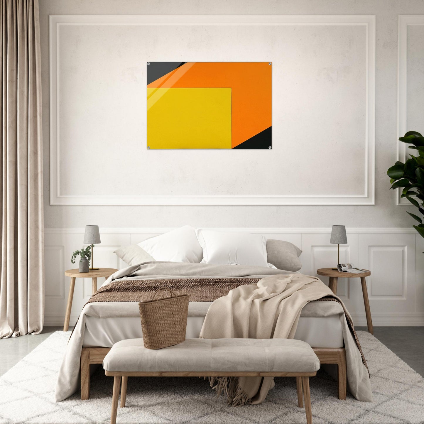 Yellow Orange - Ellsworth Kelly Acrylic Print - 70x100 cm / 28x40″ inches