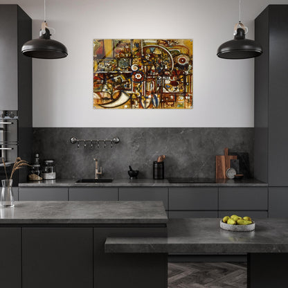 Opaque Harmony - Richard Pousette-Dart Acrylic Print - 70x100 cm / 28x40″ inches
