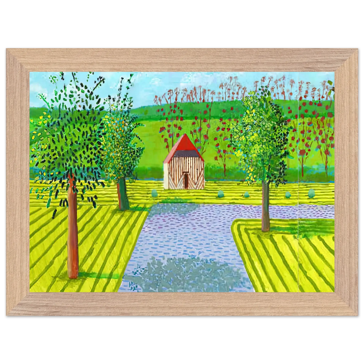 David Hockney - David Hockney Wall art - 15x20 cm / 6x8 Inches - Fine Art Poster - -