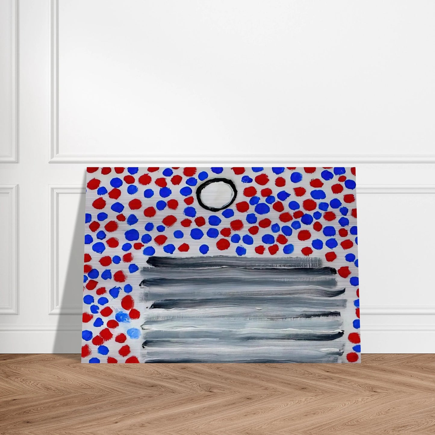 Spots - 1967 - Forrest Bess Brushed Aluminum Print - 70x100 cm / 28x40 inches | Forrest Bess Aluminum Print | Forrest Bess Prints