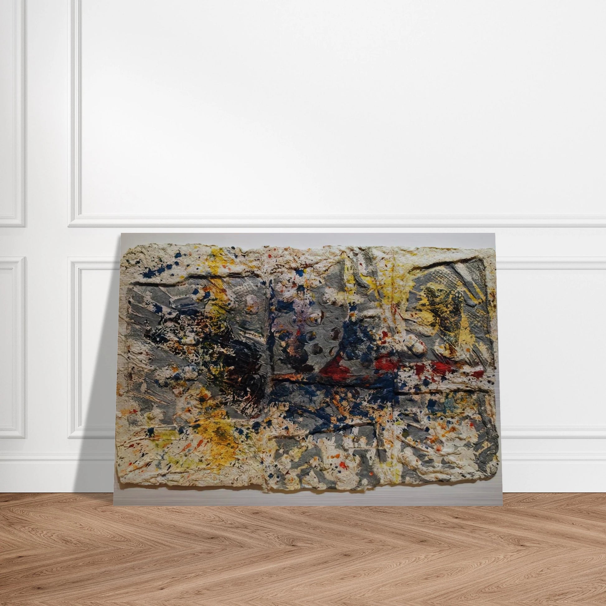 Elegy #2 - Sam Gilliam Brushed Aluminum Print - 70x100 cm / 28x40 inches | Sam Gilliam Aluminum Print | Sam Gilliam Prints