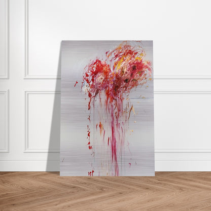 Nine Discourses on Commodus, Part VIII - Cy Twombly Brushed Aluminum Print - 70x100 cm / 28x40 inches | Cy Twombly Aluminum Print | Cy Twombly Prints