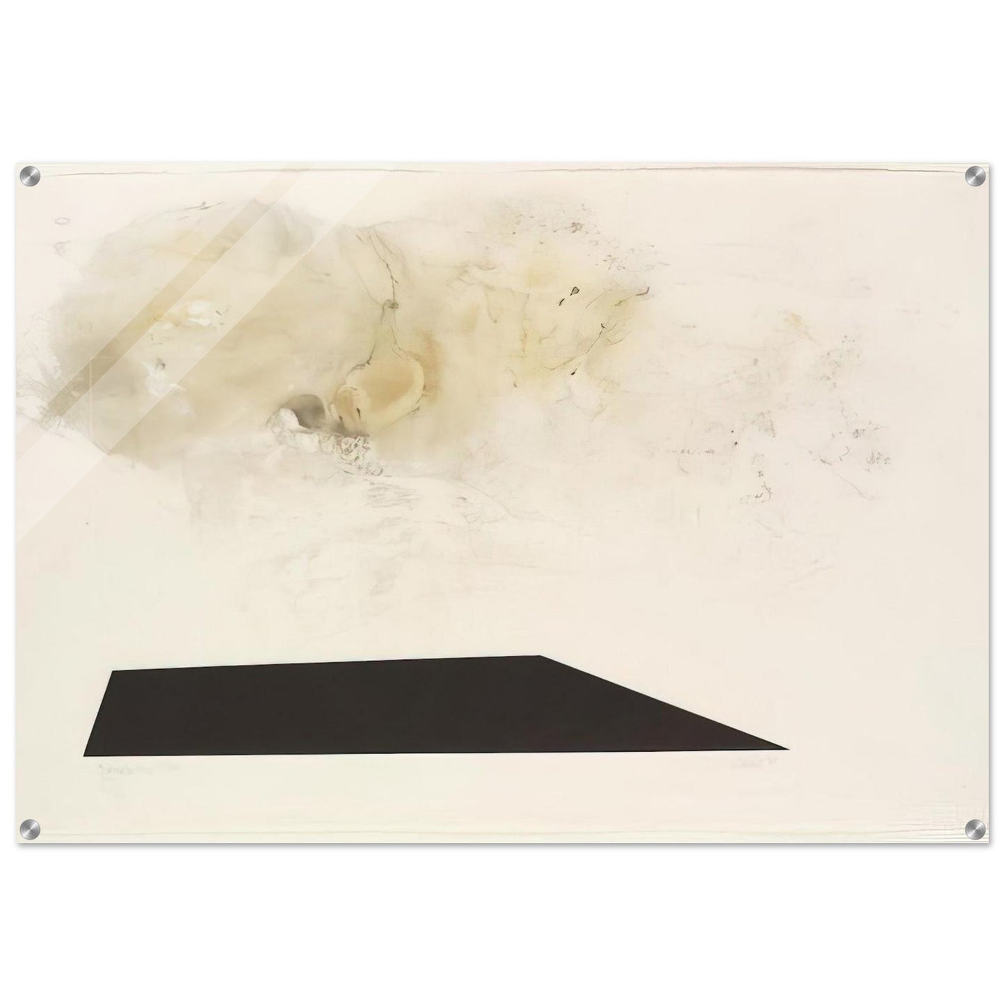 Dramatic Fire - 1989 - John Cage Acrylic Print - 70x100 cm / 28x40″ inches | John Cage Wall Art | John Cage Prints