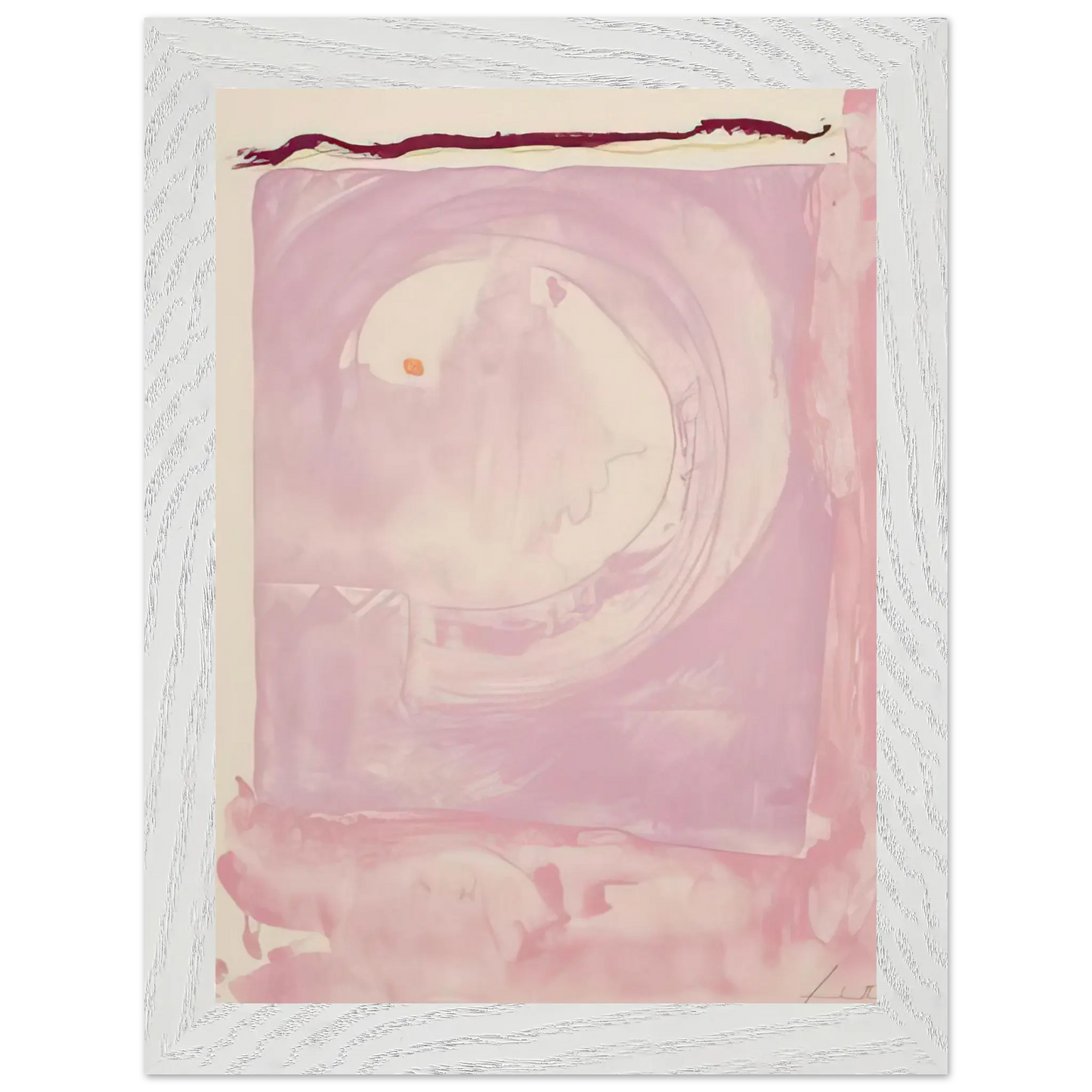 Helen Frankenthaler - Reflections IX - 1995 Wall art - 30x40 cm / 12x16 inches - Fine Art Poster - -