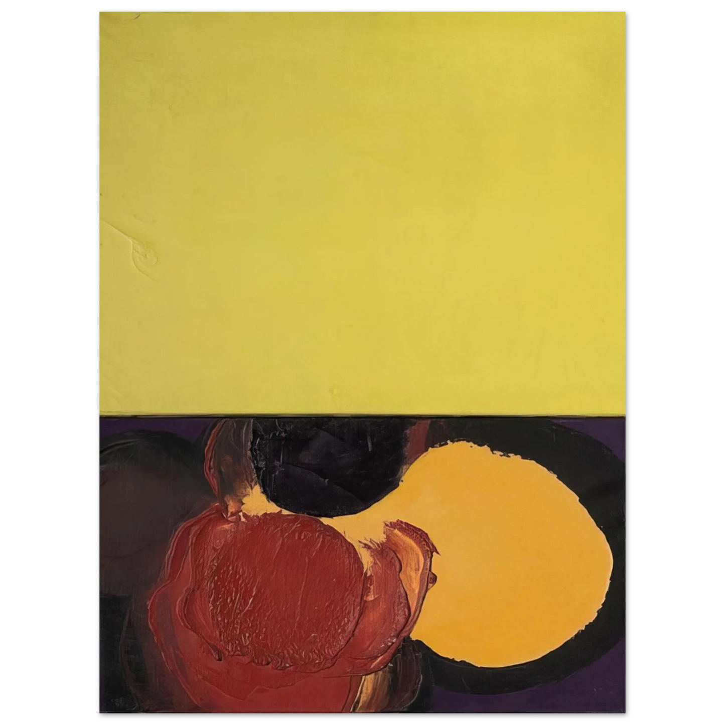 Luis Feito - UNTITLED 1965  75x100 cm / 30x40inches Fine Art Poster