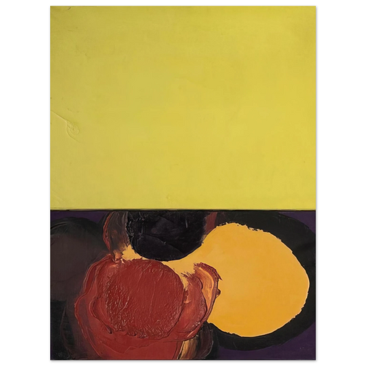 Luis Feito - UNTITLED 1965  75x100 cm / 30x40inches Fine Art Poster