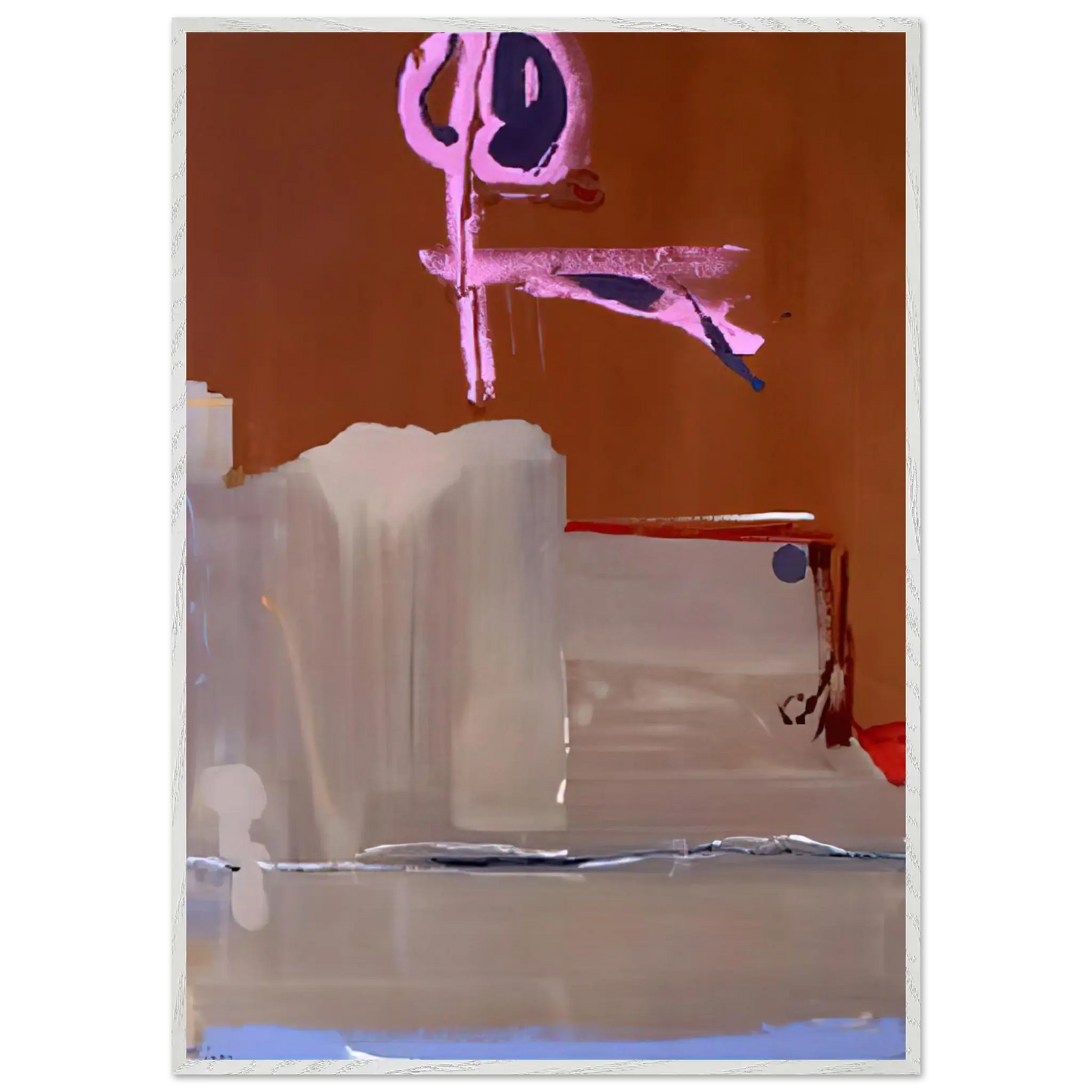 Helen Frankenthaler - Captain s Watch - 1986 Wall art - A1 (59.4 x 84.1  cm) - Fine Art Poster - -
