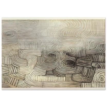 The Snowstorm - 1950 - Victor Pasmore Brushed Aluminum Print - 70x100 cm / 28x40 inches | Victor Pasmore Aluminum Print | Victor Pasmore Prints