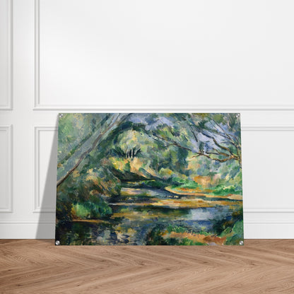 The Brook - Paul Cézanne Acrylic Print - 70x100 cm / 28x40″ inches