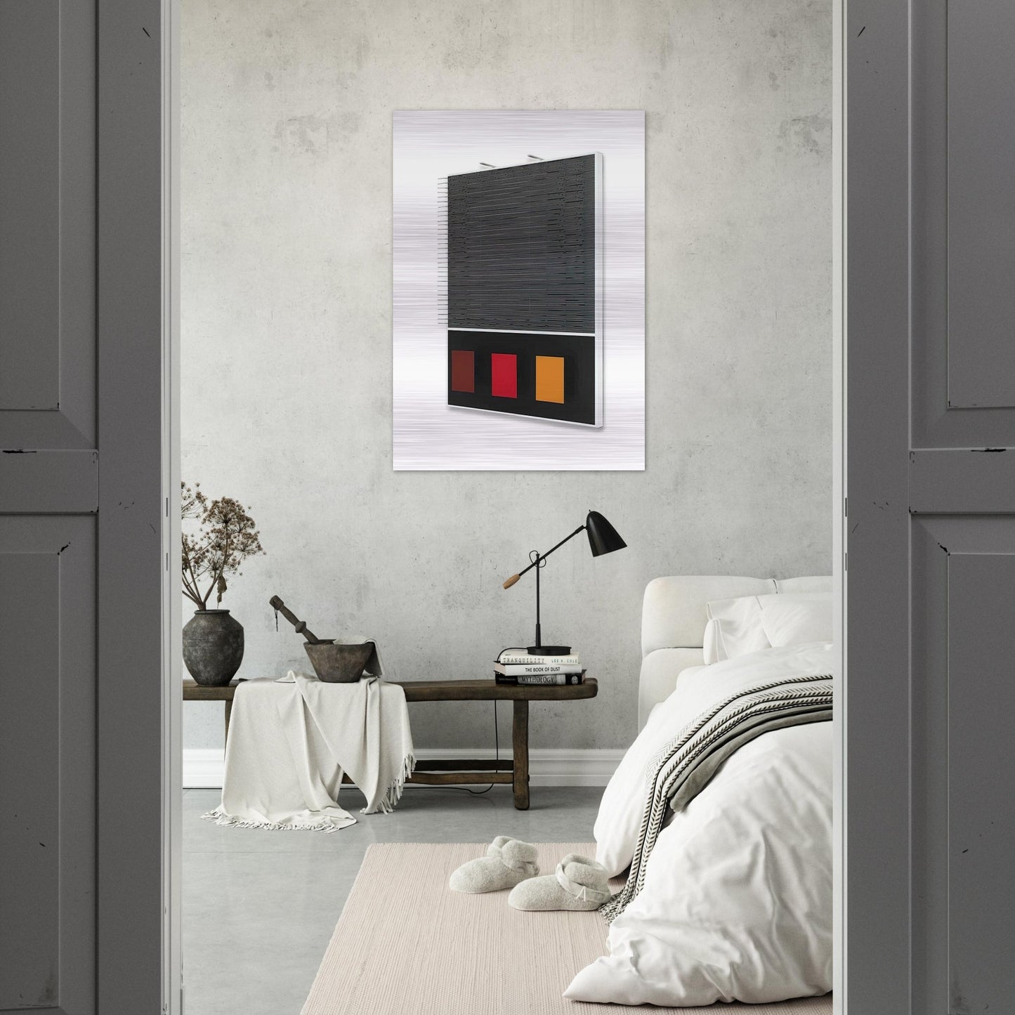 TES GRANDES Y PEQUENAS 1999 - Jesus Rafael Soto Brushed Aluminum Print - 70x100 cm / 28x40 inches | Jesus Rafael Soto Aluminum Print | Jesus Rafael Soto Prints