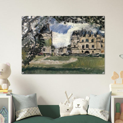 CHATEAU DE CHENONCEAUX 1917 - Henri Matisse Acrylic Print - 70x100 cm / 28x40″ inches | Henri Matisse Wall Art | Henri Matisse Prints