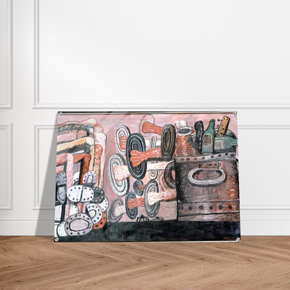 THE STREET 1977 - Philip Guston Acrylic Print - 70x100 cm / 28x40″ inches