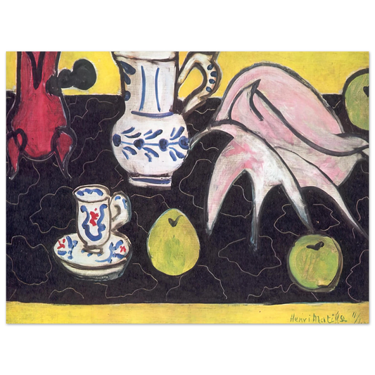 Henri Matisse - STILL LIFE WITH A SHELL 1940  75x100 cm / 30x40inches Fine Art Poster