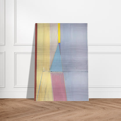 Ocean Park #21 - Richard Diebenkorn Brushed Aluminum Print - 70x100 cm / 28x40 inches | Richard Diebenkorn Aluminum Print | Richard Diebenkorn Prints