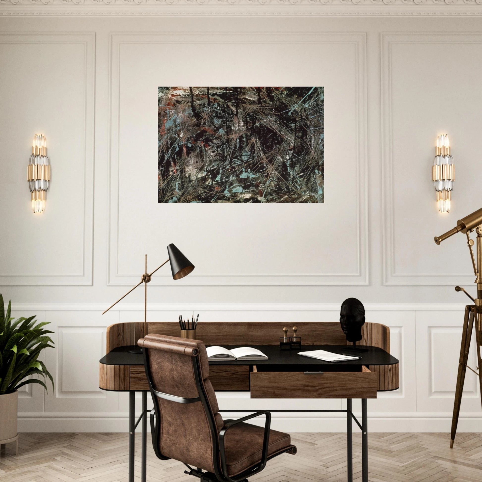 Virgin Forest - Marcel Barbeau Brushed Aluminum Print - 70x100 cm / 28x40 inches | Marcel Barbeau Aluminum Print | Marcel Barbeau Prints