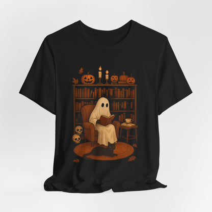 Vintage Geest Lezing Boek Liefhebbers Bibliotheek Halloween Enge