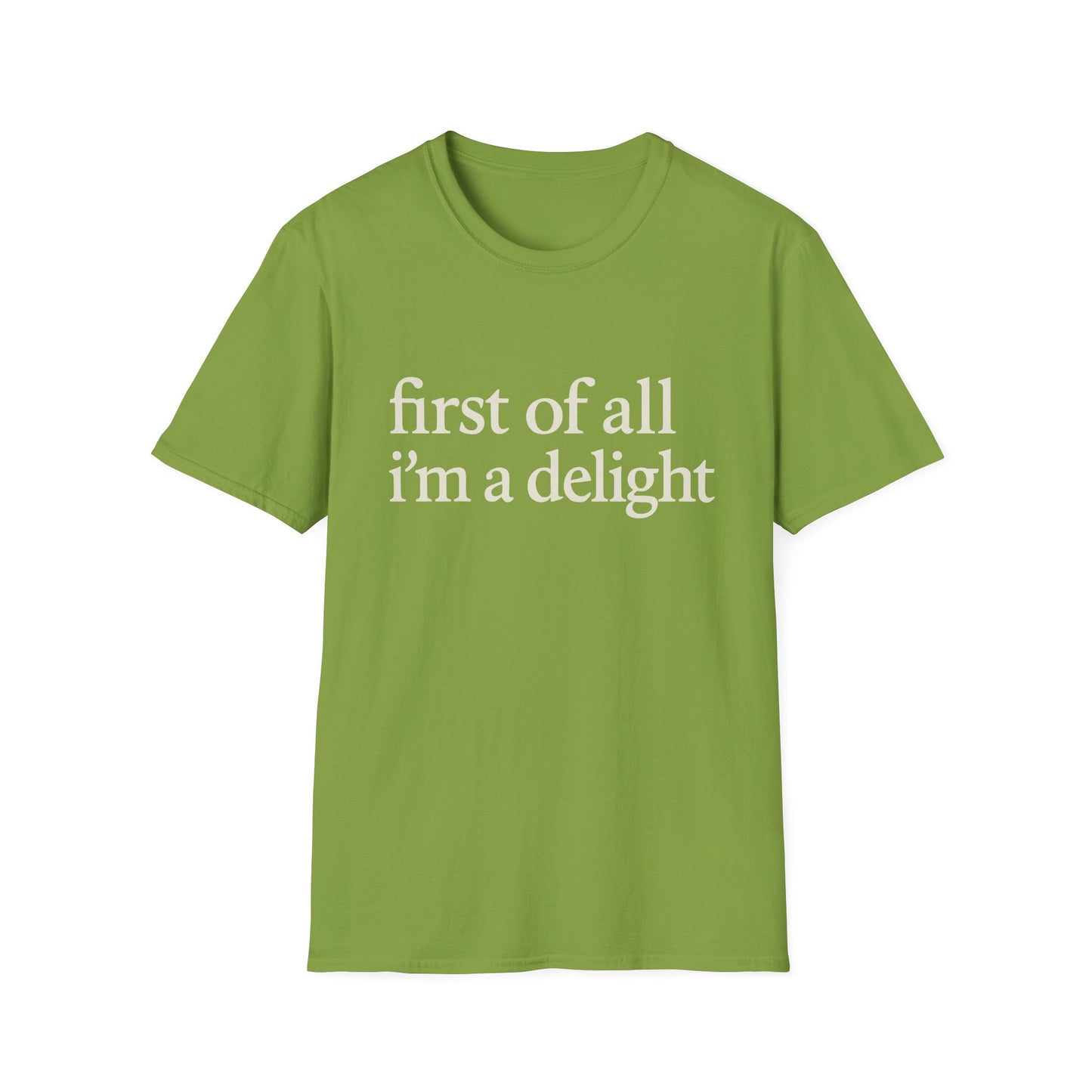 Allereerst ben ik een Leuke Shirt, Grappig Citaat T-shirt voor Vrouwen, Sassy Zegging Trui, Geestig Grafisch Cadeau voor Beste Vriendin