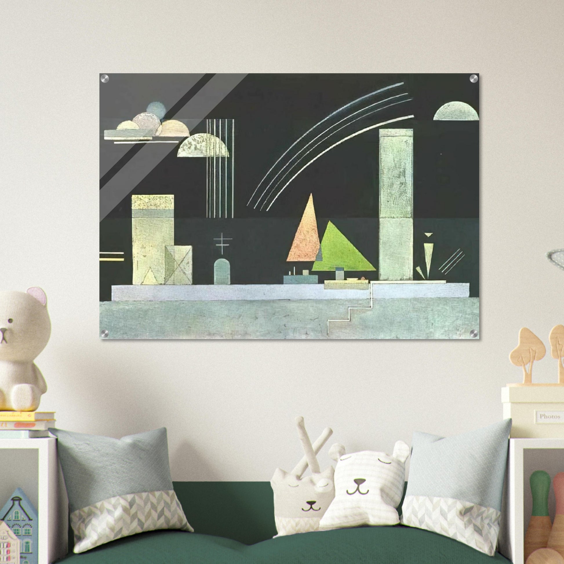 AT REST - Wassily Kandinsky Acrylic Print - 70x100 cm / 28x40″ inches