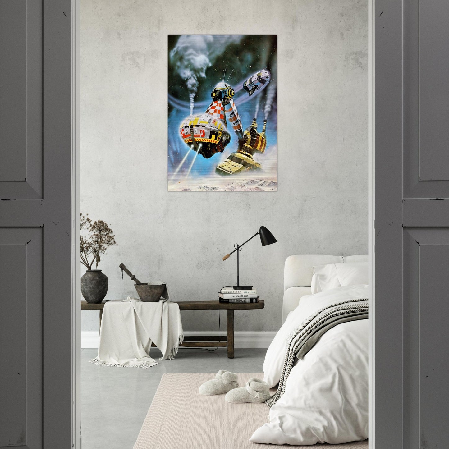 Chris Foss - Chris Foss Brushed Aluminum Print - 70x100 cm / 28x40 inches | Chris Foss Aluminum Print | Chris Foss Prints