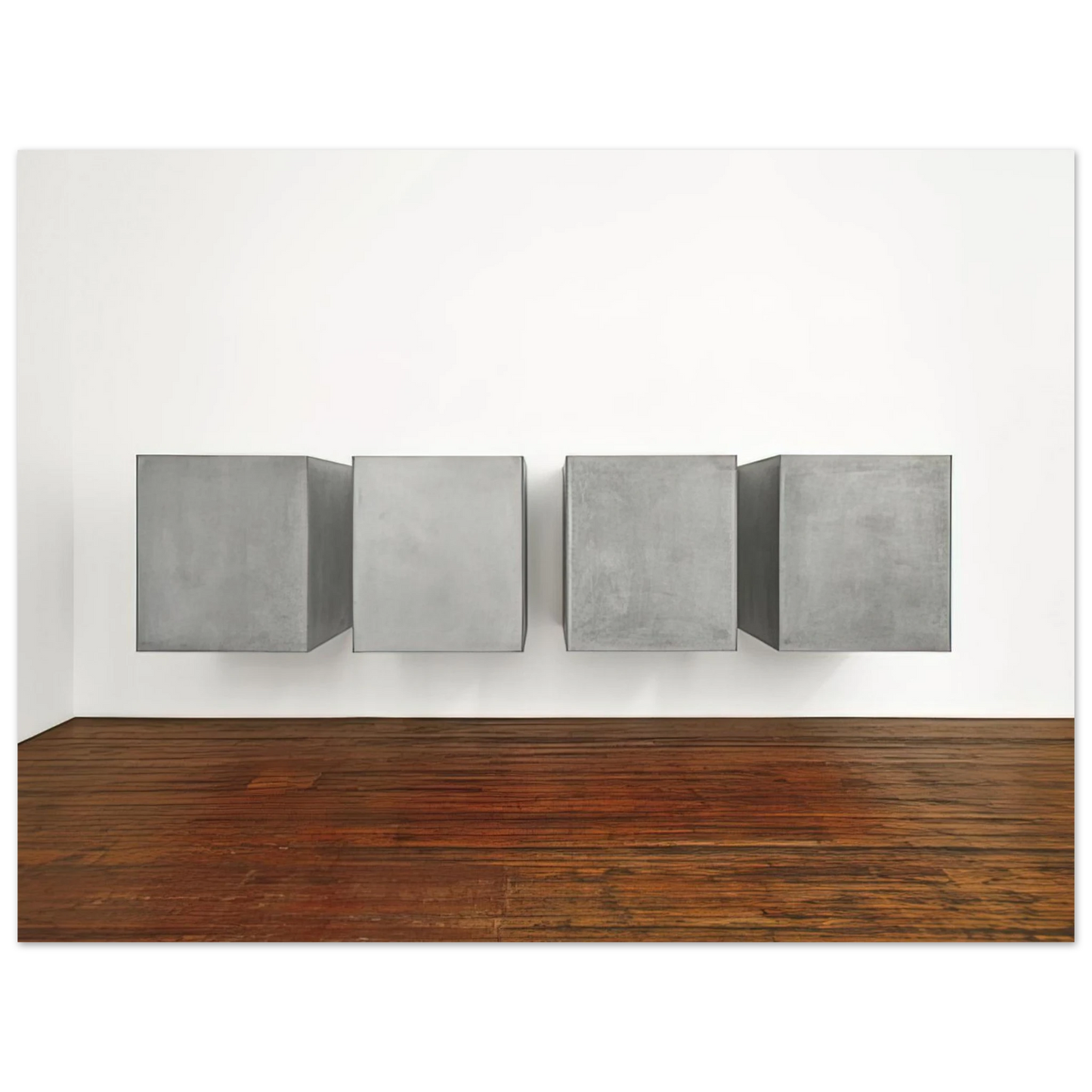 Donald Judd - Untitled - 1988  75x100 cm / 30x40inches Fine Art Poster