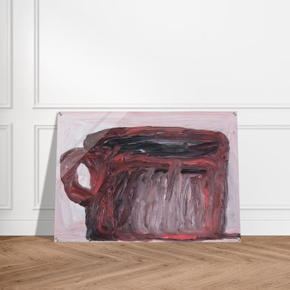 UNTITLED CUP - Philip Guston Acrylic Print - 70x100 cm / 28x40″ inches