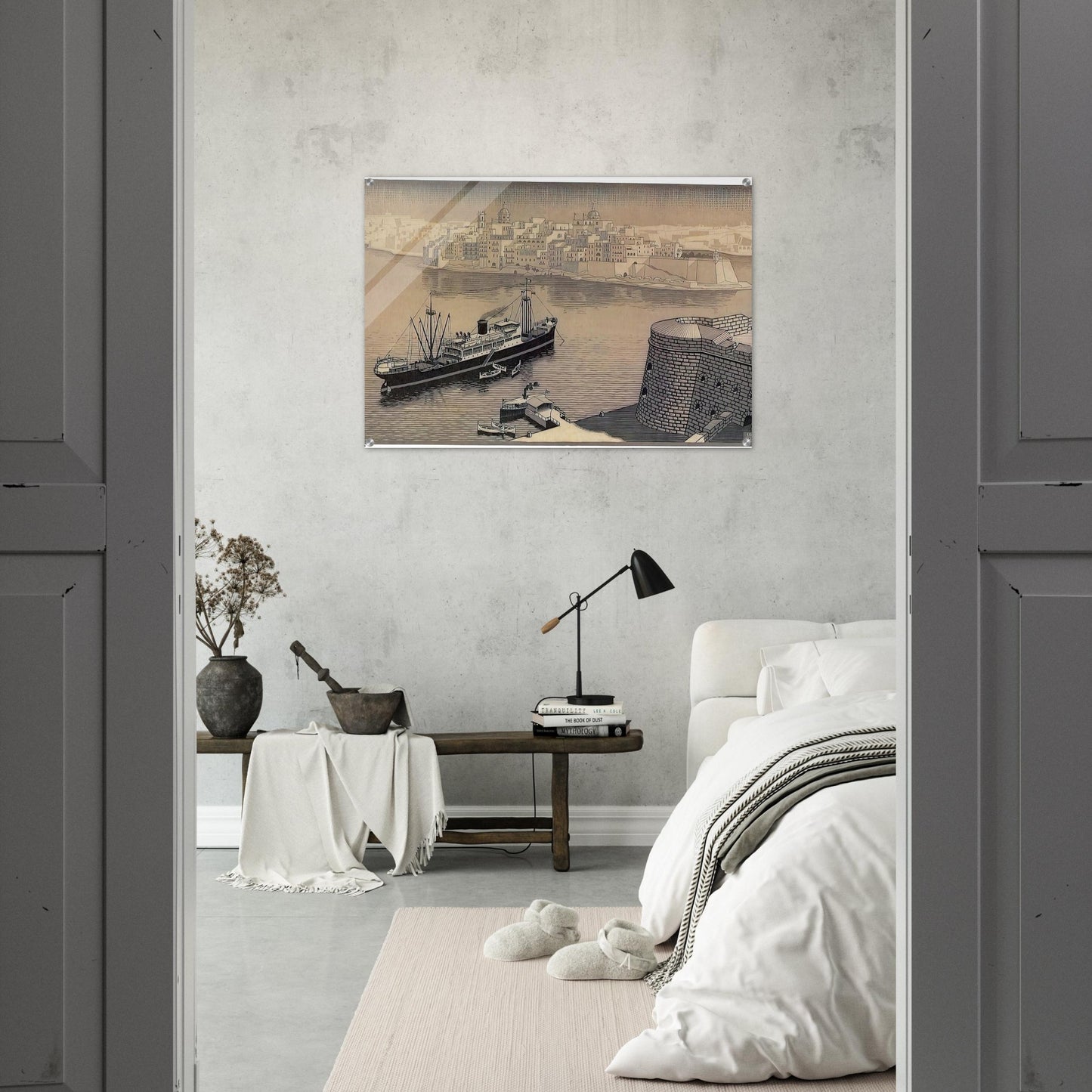 SENGELA MALTA - MC Escher Acrylic Print - 70x100 cm / 28x40″ inches | Maurits Cornelis Escher Prints
