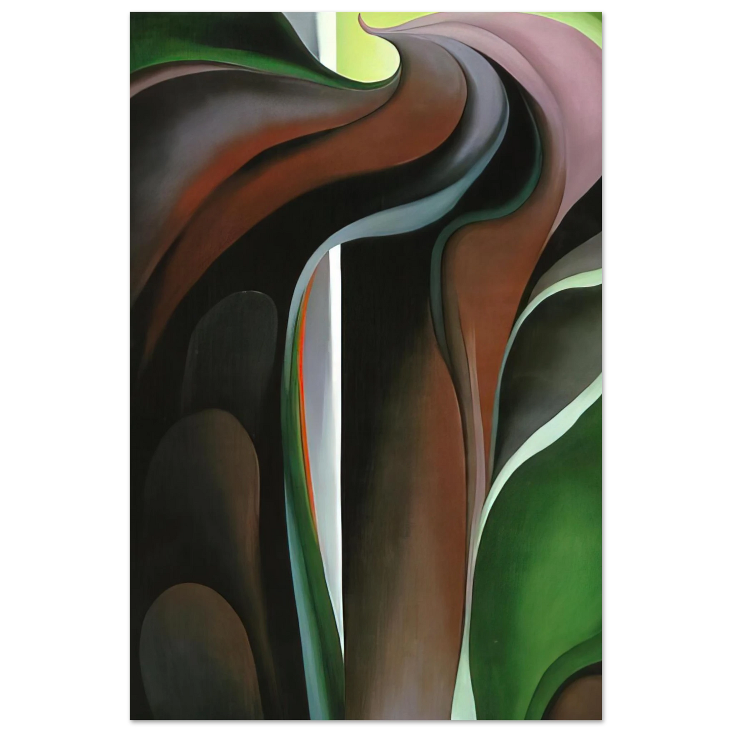 Georgia O'Keeffe - Jack-in-the-Pulpit ?V Fine Art Poster