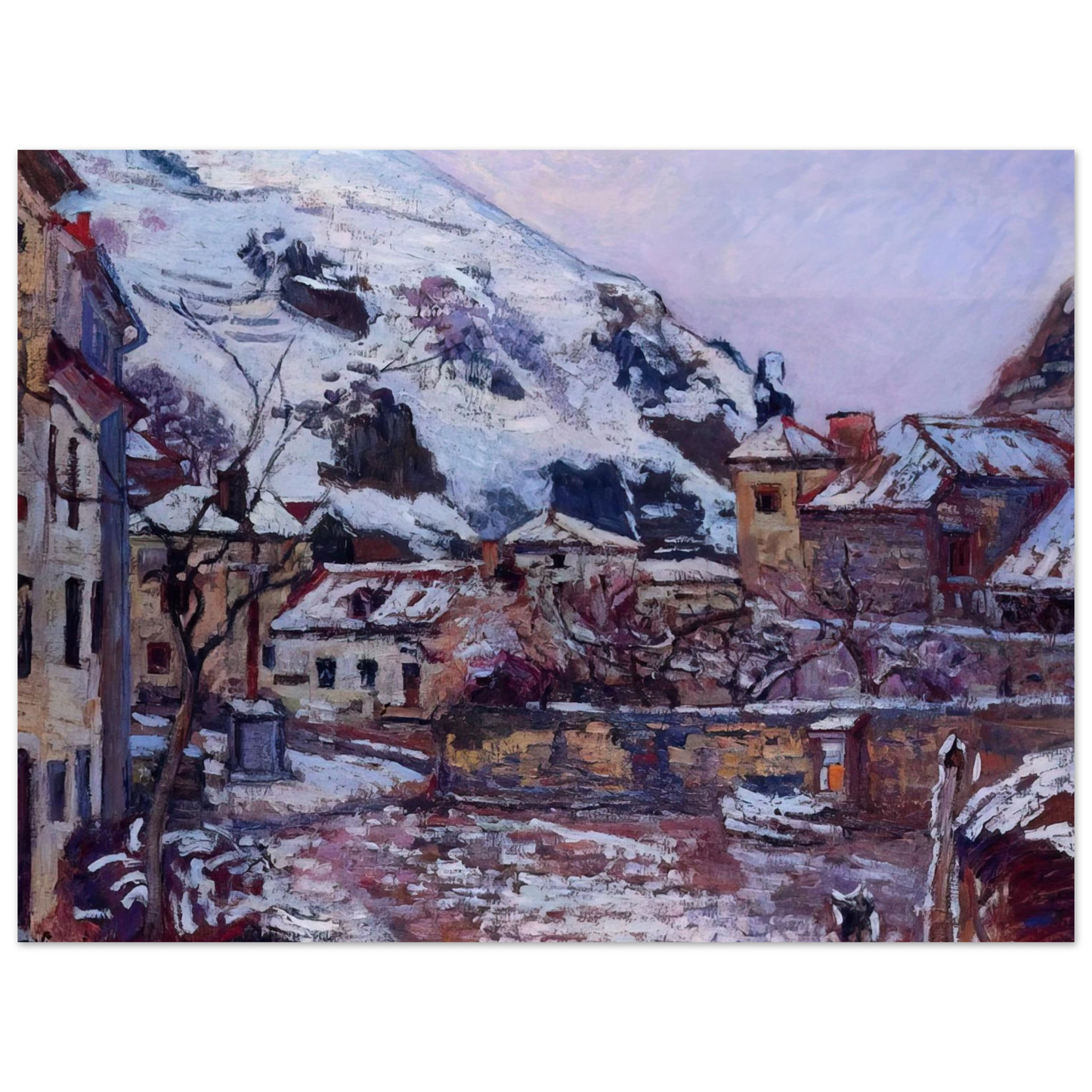 Armand Guillaumin - Saint-Julien-des-Chazes - 1895  75x100 cm / 30x40inches Fine Art Poster