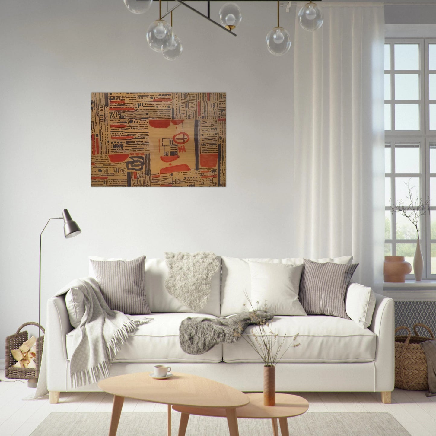 L-11 - 1950 - Bice Lazzari Brushed Aluminum Print - 70x100 cm / 28x40 inches | Bice Lazzari Aluminum Print | Bice Lazzari Prints