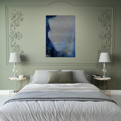 04 08 1993 1993 - Zao Wou-Ki Brushed Aluminum Print - 70x100 cm / 28x40 inches | Zao Wou-Ki Aluminum Print | Zao Wou-Ki Prints