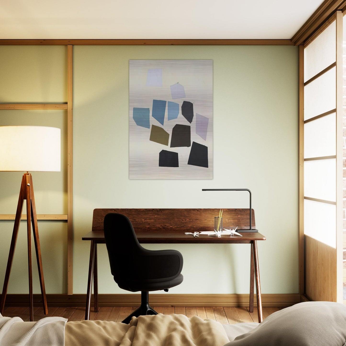 Abstraction - Post-Painterly Abstraction - Robert Goodnough Brushed Aluminum Print - 70x100 cm / 28x40 inches | Robert Goodnough Aluminum Print | Robert Goodnough Prints