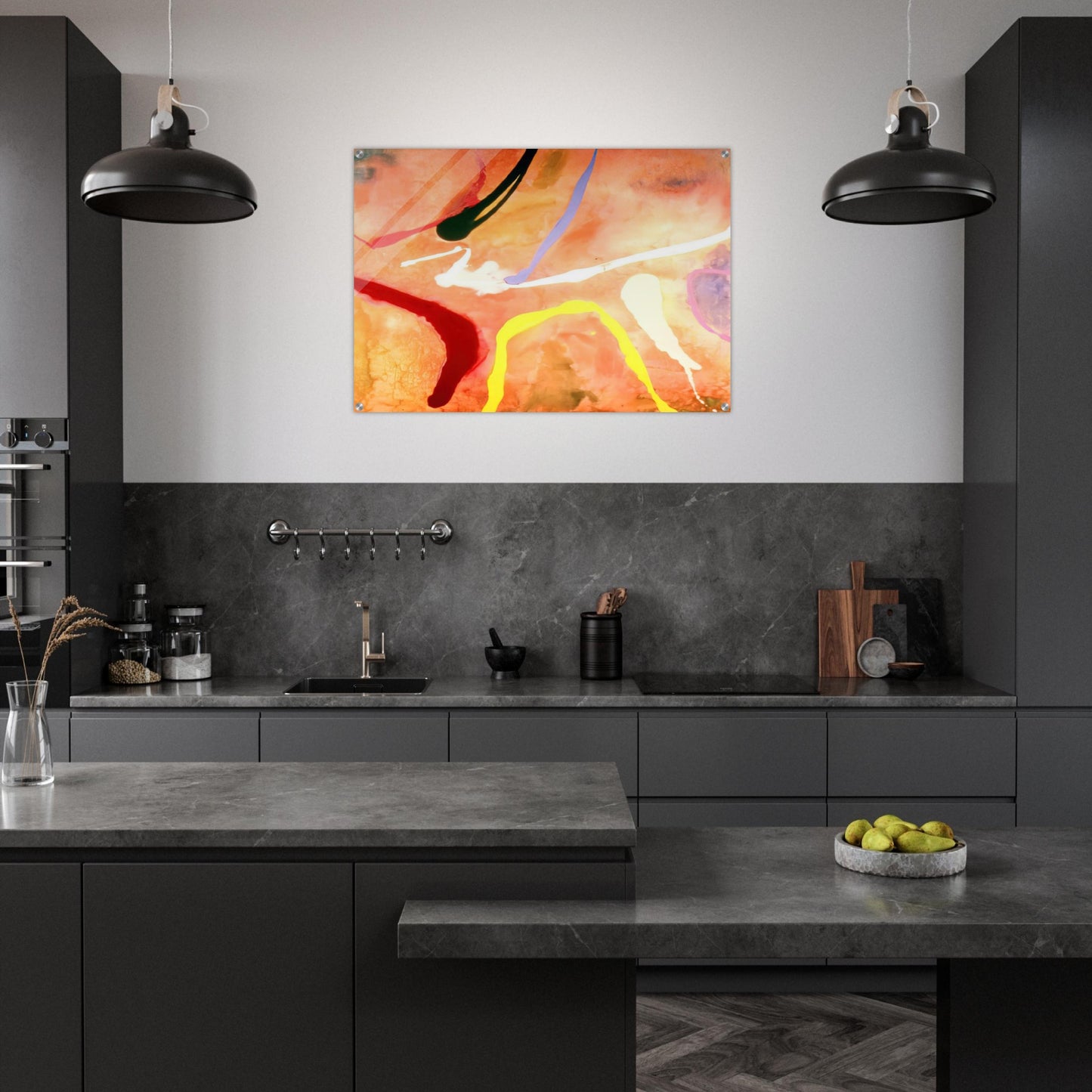 Sarah Rose - 1969 - Ronnie Landfield Acrylic Print - 70x100 cm / 28x40″ inches