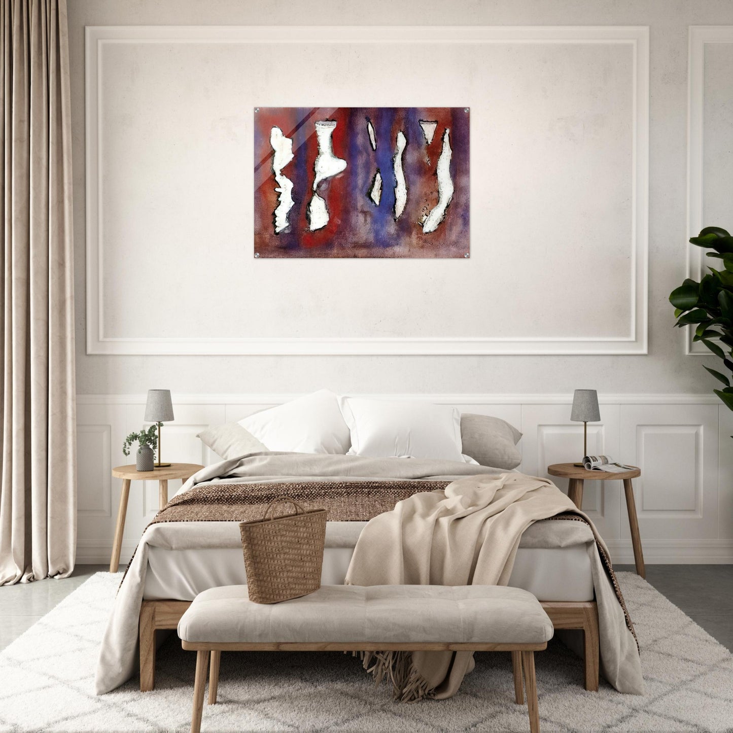 Untitled - Art Informel - Wols Acrylic Print - 70x100 cm / 28x40″ inches