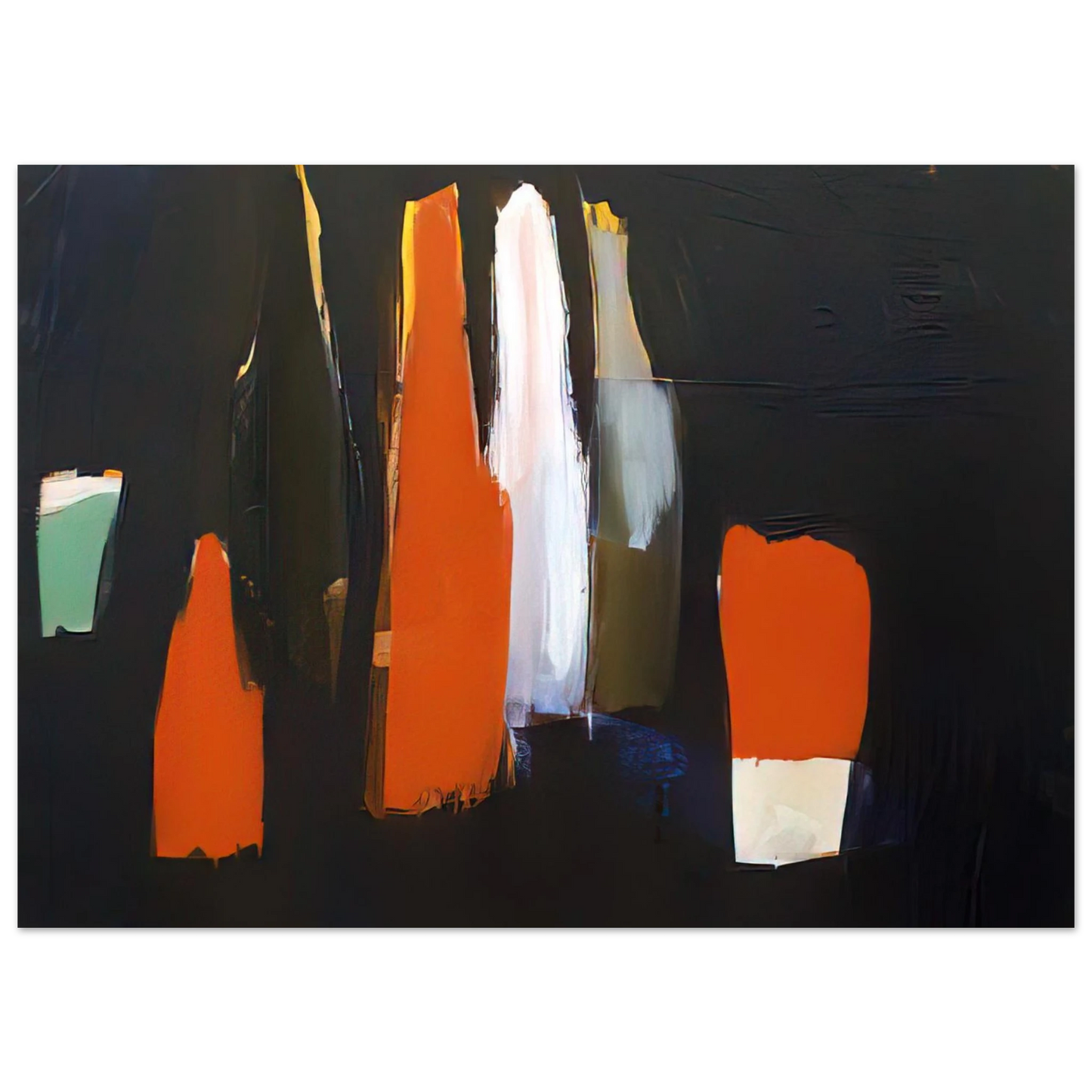 Nicolas de Stael - Bouteilles - Art Informel Fine Art Poster