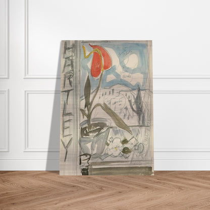 Study for Poster Portrait Marsden Hartley - 1924 - Charles Demuth Brushed Aluminum Print - 70x100 cm / 28x40 inches | Charles Demuth Aluminum Print | Charles Demuth Prints