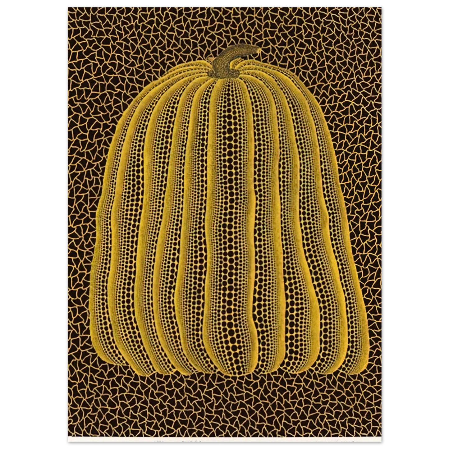 Yayoi Kusama - YELLOW PUMPKIN 1992 Fine Art Poster