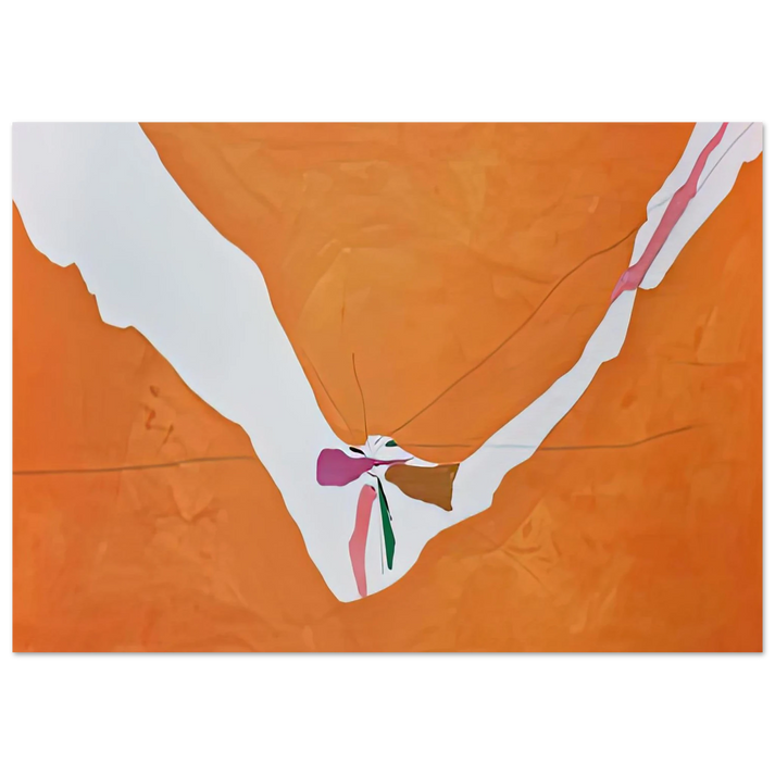 Helen Frankenthaler - Chairman of the Board, 1971- Wall Art - 21x29.7 cm / 8x12" - Premium Wooden Framed Poster With Fine Art Paper-canvas - Wood frame