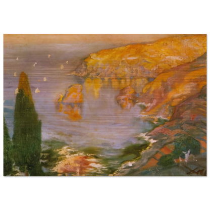 CALA NANS - Salvador Dali Brushed Aluminum Print - 70x100 cm / 28x40 inches | Salvador Dali Aluminum Print | Salvador Dali Prints