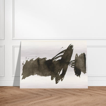 Untitled - 1950 - Julius Bissier Brushed Aluminum Print - 70x100 cm / 28x40 inches | Julius Bissier Aluminum Print | Julius Bissier Prints
